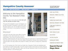 Tablet Screenshot of hampshireassessor.com